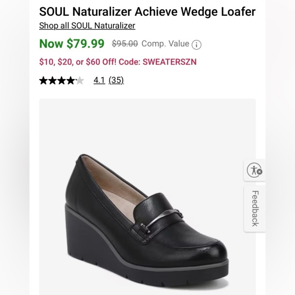 SOUL naturalizer 7.5 wedges never worn